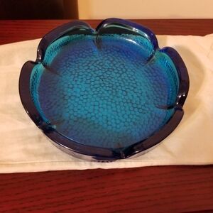 Anchor Hocking Lotus Ashtray